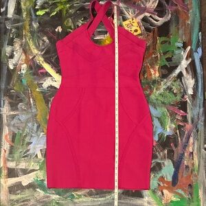 Hybrid & Company Strapless Pink Dress